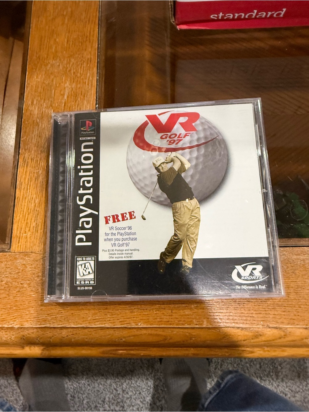 VR Golf 97 PS1 PlayStation 1 - Complete CIB Virtual Reality Golf Video Game
